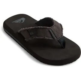 QUIKSILVER Herren Monkey Abyss Youth Sandale, Black Black Brown, 31 EU