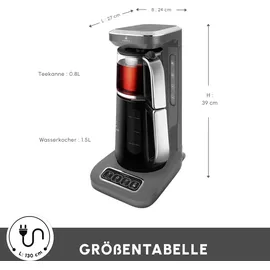 KARACA Caysever Robotea Pro Grau 0,8 l