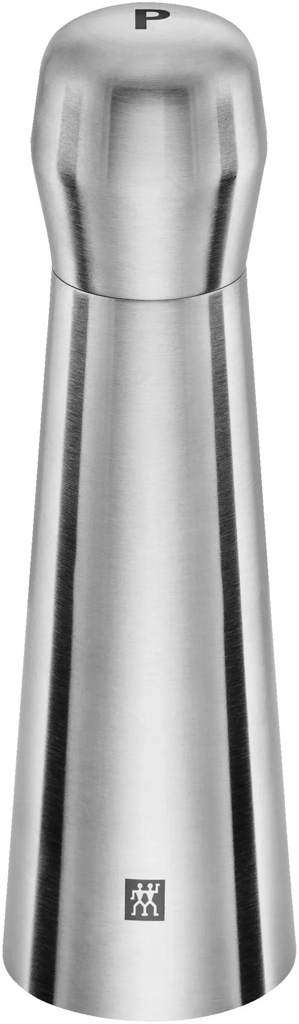 Preisvergleich Produktbild ZWILLING Spices Pfeffermühle, 18/10 Edelstahl 19 cm, Edelstahl, Silber