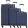 d & n Travel Line 9004 Koffer-Set 3-tlg. nylon/blau