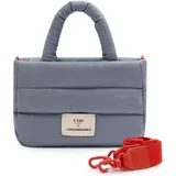 LES VISIONNAIRES Unio Cortina S Henkeltasche Baumwolle Blue Denim/Grey