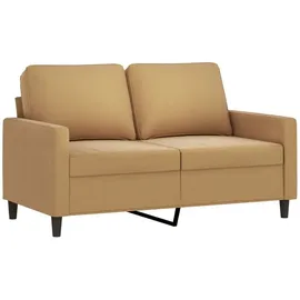 vidaXL 2-Sitzer-Sofa Braun 120 cm Samt Vidaxl