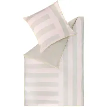 Esprit Greta Gestreift Rosa 135 x 200 cm + 80 x 80 cm