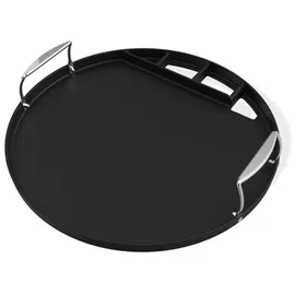 Weber Grillplatte Ø 57 cm Gusseisen schwarz