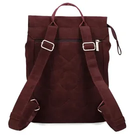 Zwei Mademoiselle.M Daypack 35 cm Laptopfach Rot