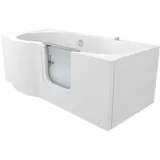 AcquaVapore S12-AIR-R Badewanne mit Tür 85 x 170 cm