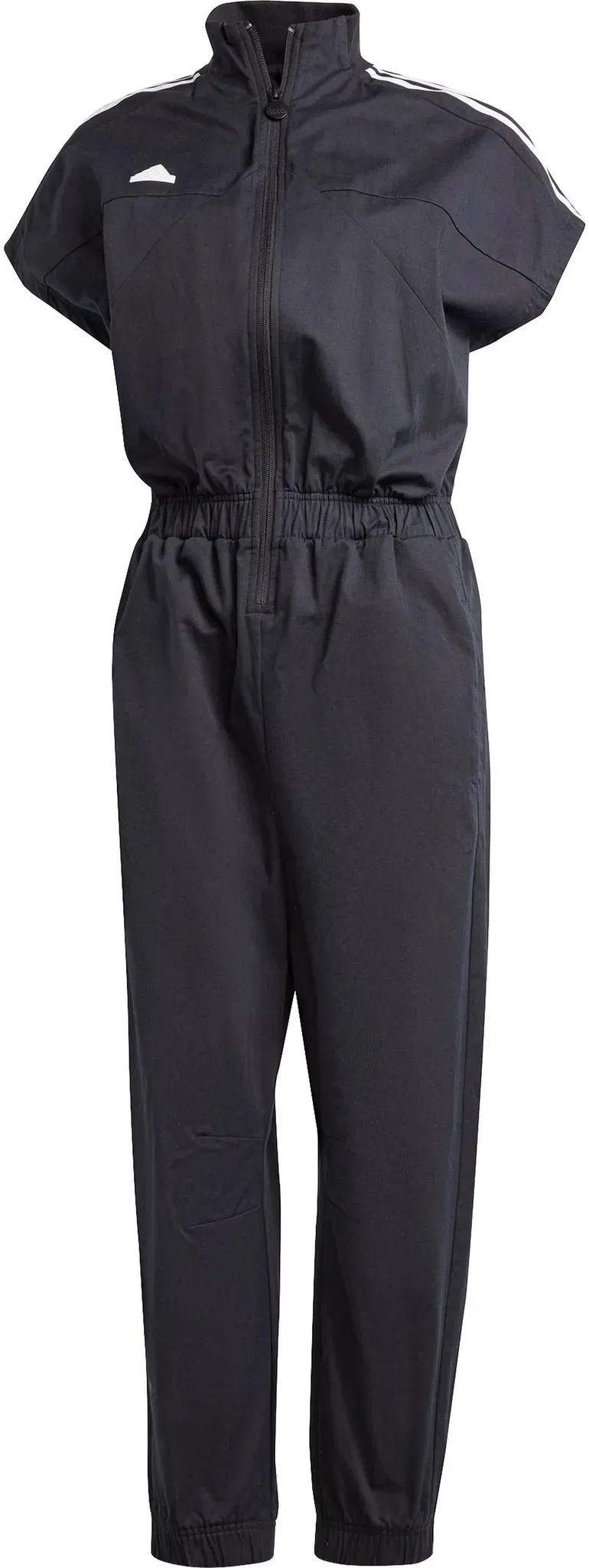 adidas Tiro Jumpsuit Damen in black, Größe L - schwarz