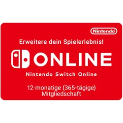 Digitaler Code Nintendo Switch Online–12 monatige Mitgliedschaft 19,99€