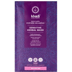 Khadi Ayurvedic Powder Shampoo Sensitive Herbal Wash 50 ml