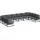 vidaXL Garten-Sofa-Set 10-tlg. schwarz