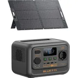 Kit Tragbare Powerstation Bluetti Premium 30 V2 + Solarpanel 130 W (0% Mwst)