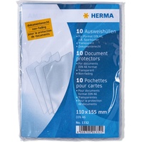 Herma Herma, Ausweishülle, PP, transparent, 110 x 155mm, A6, 10 Stück