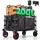 HOMECALL Bollerwagen 200L schwarz Kühltasche