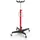 Vevor Wagenheber Stahl 112-187 cm Rot/Schwarz