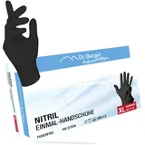 Dr. Berger Nitril Einmalhandschuhe latex- und puderfrei Schwarz Gr. L 100 St