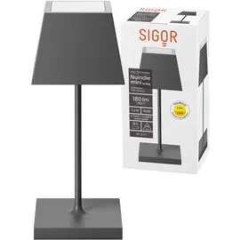 Sigor Nuindie mini eckig graphitgrau Easy-Connect