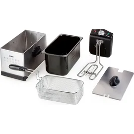 DOMO collection Fritteuse DO514FR Silber