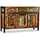 vidaXL Sideboard 120 x 76 x 35 cm Braun / Mehrfarbig