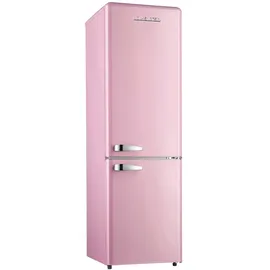 Wolkenstein KG250.4RT SP A++ Retro-Kühl-Gefrierkombination (249 l, 1775 mm hoch, Rosa)