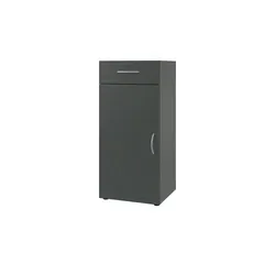 Kommode  Multischrank-System ¦ grau ¦ Maße (cm): B: 50 H: 98 T: 40.0