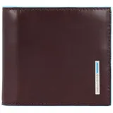 Piquadro Blue Square Geldbörse Leder 10 cm mahogany