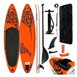 DOTMALL Inflatable SUP-Board Stand Up Paddle Aufblasbar Set 320x76x15 cm für Erwachsene