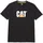 CAT T-Shirt Trademark Größe M schwarz