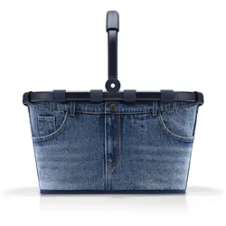 reisenthel carrybag frame jeans classic blue Einkaufskorb