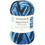Schachenmayr since 1822 Schachenmayr Wash+Filz-It! Multicolor, 50G bleu-graphit Filzgarne