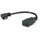 Roline USB-Kabel USB 3.2 Gen1 USB-C® Stecker, USB-A Buchse 0.15m Schwarz 11.02.9031