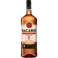 BACARDÍ Spiced, Premium-Spirituose aus fassgereiftem Rum, veredelt mit natürlichen Aromen und Gewürzen, 35% Vol., 150 cl/1.5 l