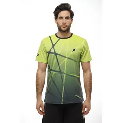 paddle-Tennis-Shirt DROP SHOT BRUNO GREEN S