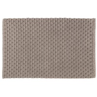 Kleine Wolke Badteppich Santiago, Farbe: Taupe, Material: 100% Baumwolle, Größe: 60x 90 cm