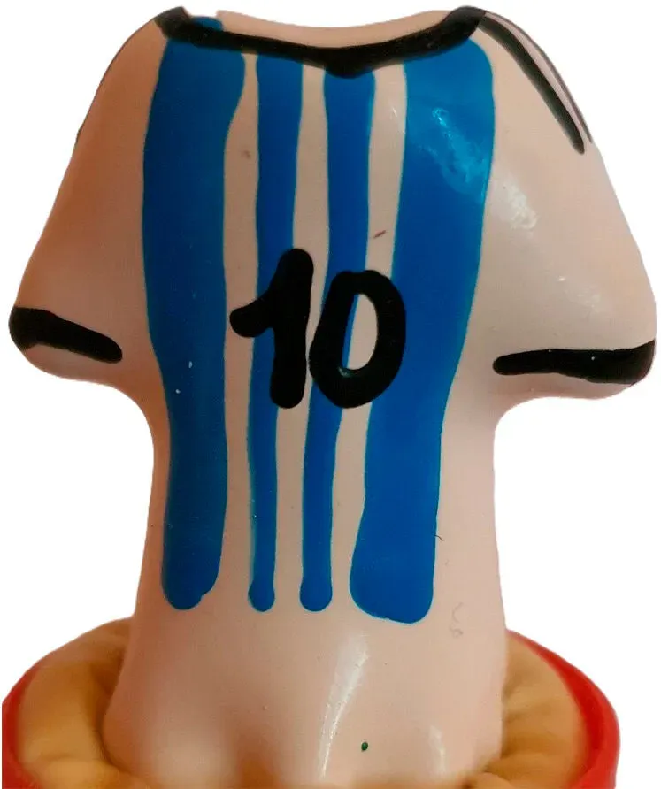 CONDOMERIE - HANDBEMALTE NEUHEITSKONDOME MESSI-TRIKOT NR.10