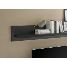 MID.YOU Wohnwand Lincoln Schwarz/Eichefarben B: 270cm