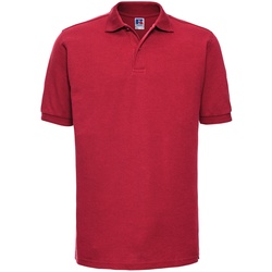 Russell Adults Hardwearing Polycotton Polo, classic red, 4XL
