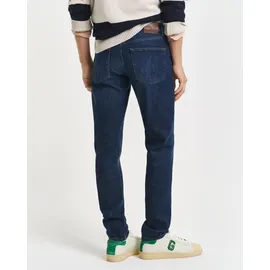 GANT Slim Fit Jeans Dark Blue Worn In 38 34