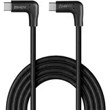 Lindy 1m USB 3.2 Typ C Kabel 2 x 90° gewinkelt, 32023