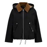 BARBOUR Weaver Regenjacke Damen Schwarz/Mokka M