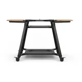 GOZNEY Gestell für Dome Gen 2.0/Pizzaofen Größe XL Holz/Stahl schwarz