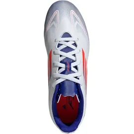 adidas F50 Club Kids FxG Cloud White / Solar Red / Lucid Blue 28
