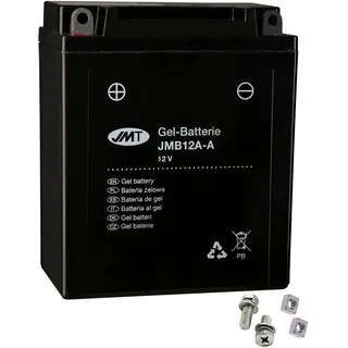 YB12A-A JMT Gel Batterie für ZR 550 B Zephyr Baujahr 1991-1993