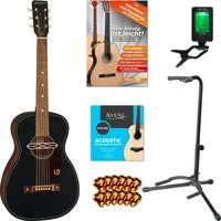 GRETSCH Jim Dandy Deltoluxe Parlor WN TSPG BLKT - Westerngitarre
