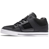DC Shoes Herren Pure Sneaker, Black/White, 35.5 EU