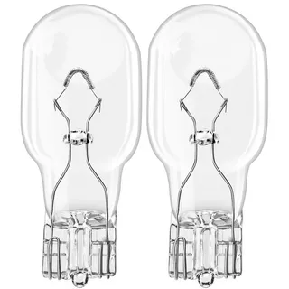 Osram Automotive 4062172396486 Signal Leuchtmittel Original Line W16W Signallampen mit Glasquetschsockel, Doppelblister (2 Lampen), white