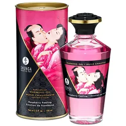 Shunga - Massageöl mit Aroma Himbeere 100 ml