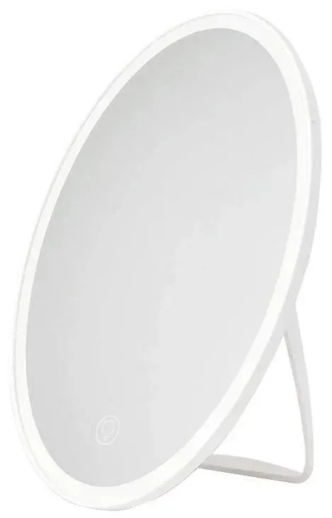 Avide ABLDL-M-R Make-up-Spiegel Freistehend Oval Weiß