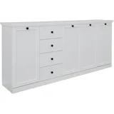 trendteam Baxter 195 x 88 x 41 cm weiß