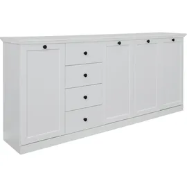 trendteam Baxter 195 x 88 x 41 cm weiß