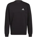 Adidas Essentials Fleece Sweatshirt Black / White S